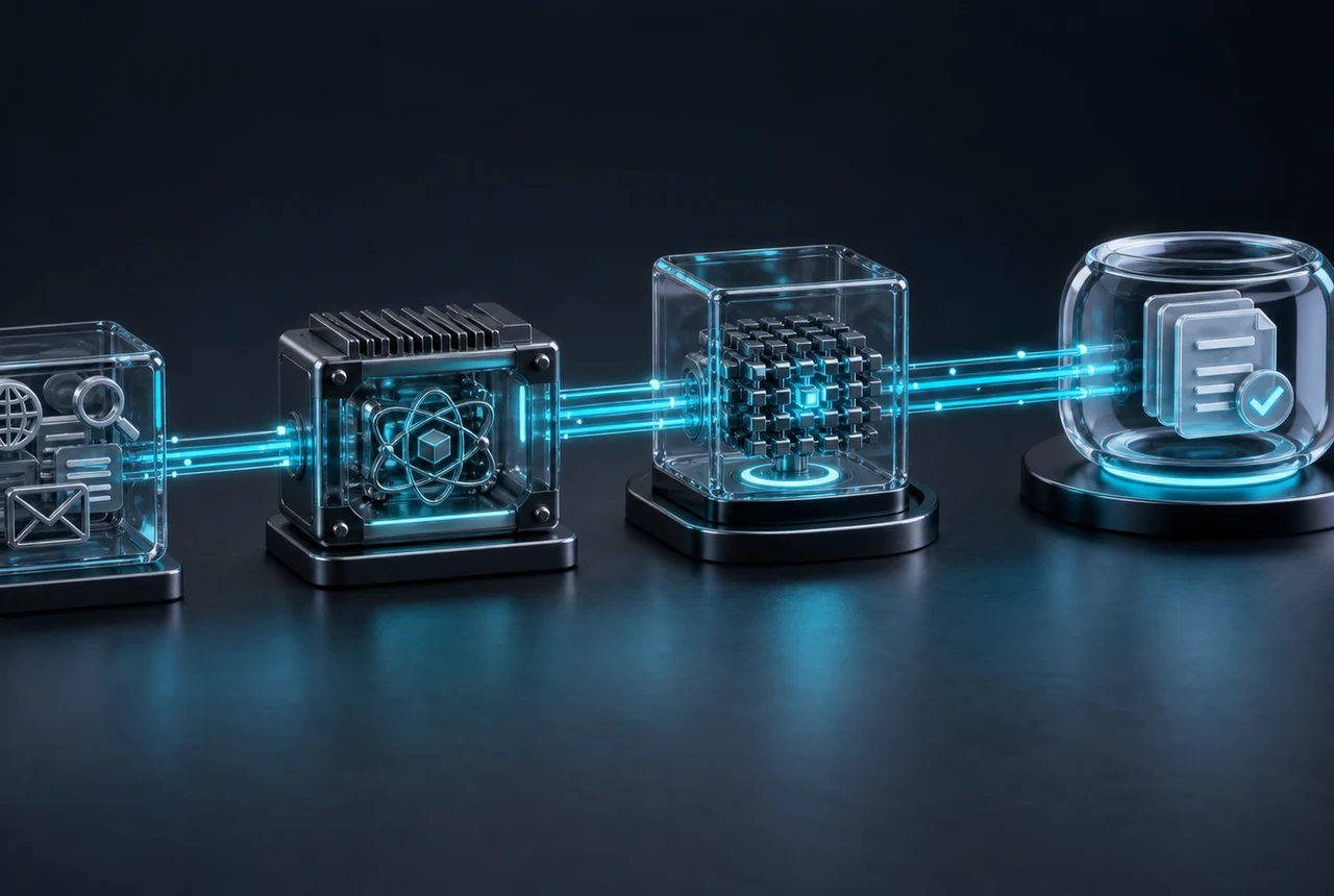 Slicker Systemstrecke aus Nachfrage, Landingpage und Automation